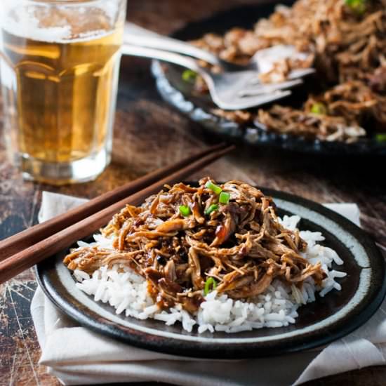 Sweet Soy Shredded Chicken