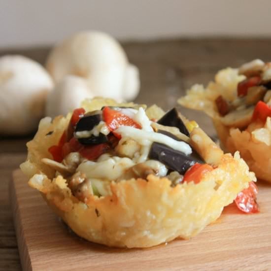 Stuffed Potato Parmesan Baskets