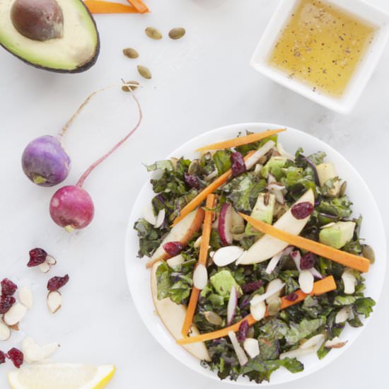 Vegan Kale Slaw