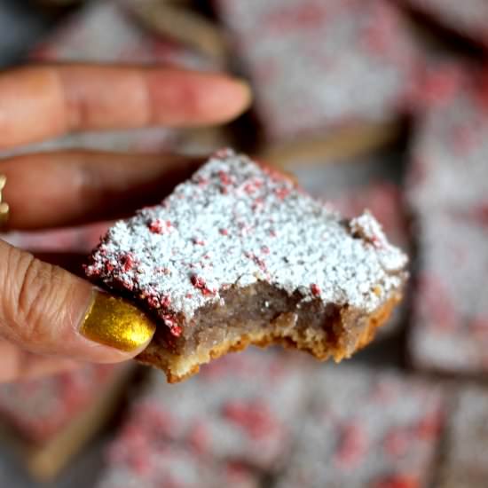 Pomegranate Lemon Bars