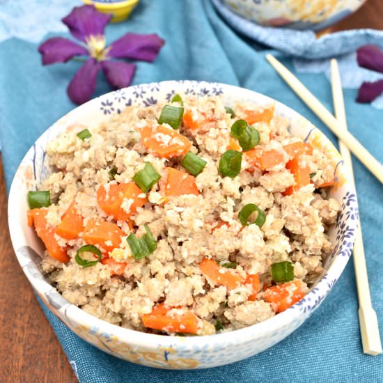 Cauliflower Pork Fried Rice