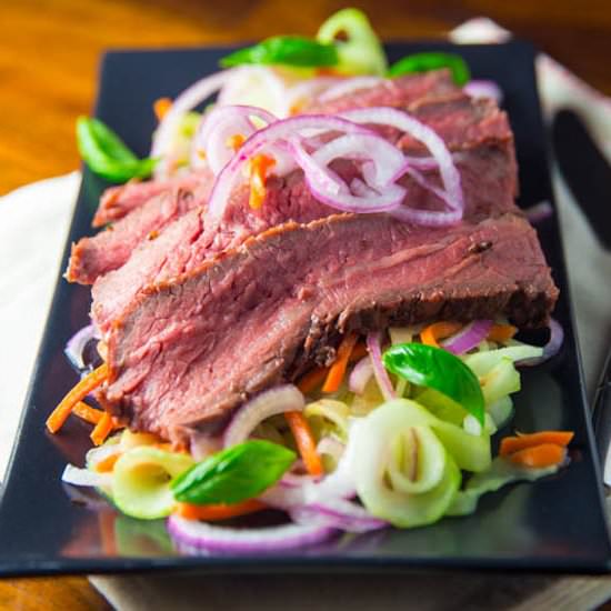 Thai Beef Salad using Tri-tip
