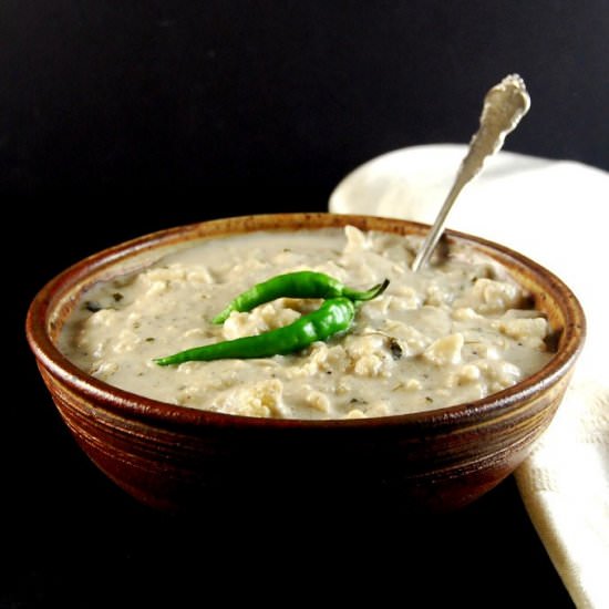 Creamy Cauliflower Curry