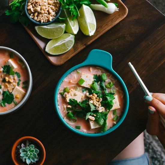 Dressed-Up Ramen: Spicy Thai