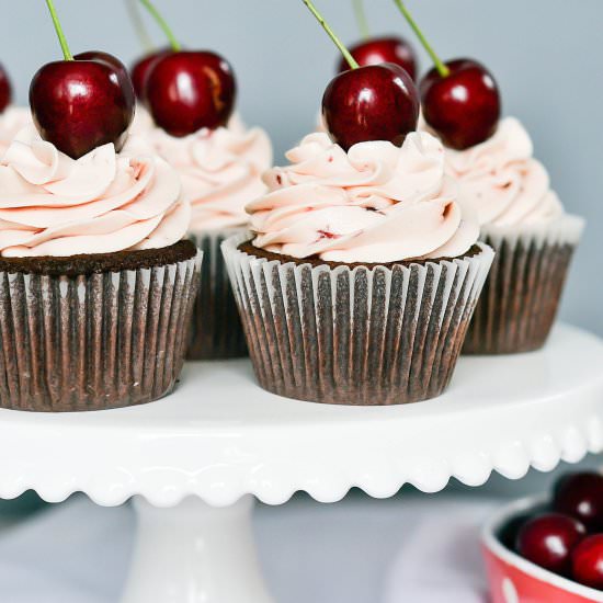 Devil’s Food Cupcakes