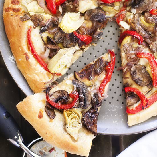 Roasted Veggie Pizza