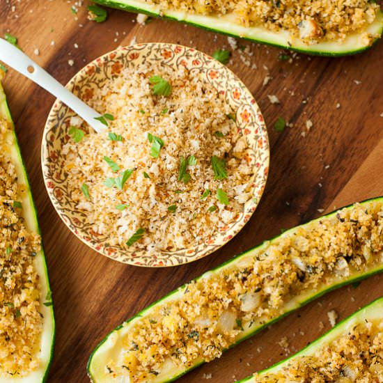 Cheesy Chipotle Zucchini Boats