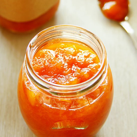 Peach Vanilla Jam