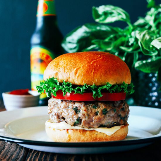 Basil Turkey Burger