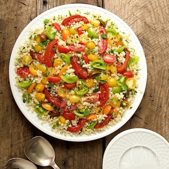 Tomato Party Couscous Salad