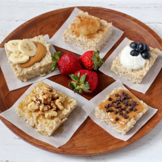 Make-Ahead Oatmeal Squares