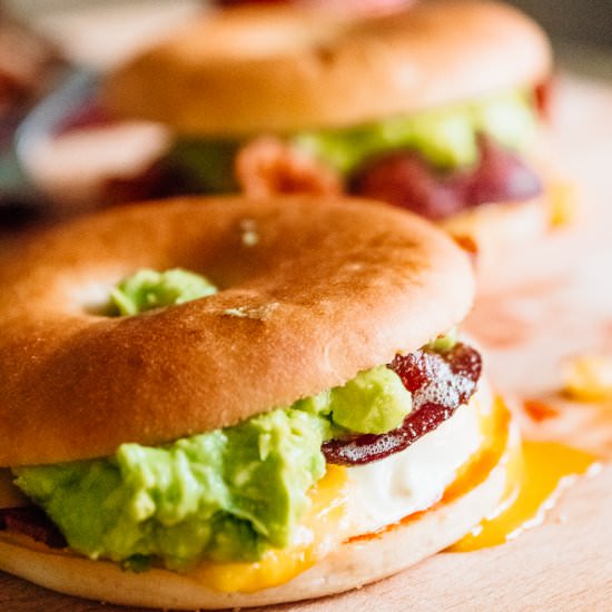 The Ultimate Breakfast Bagel