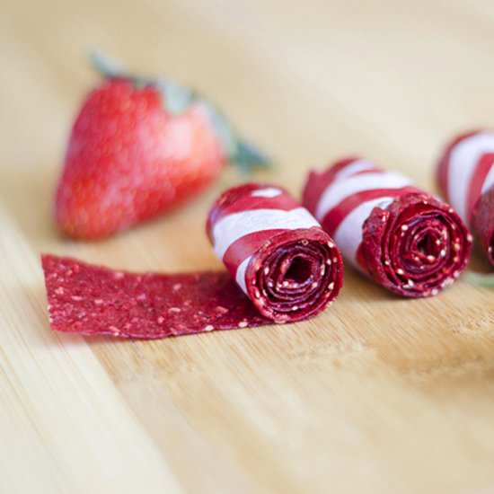 3 Ingredient Fruit Roll Ups