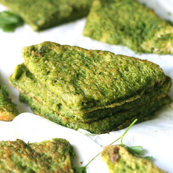 Coriander Chutney Toast