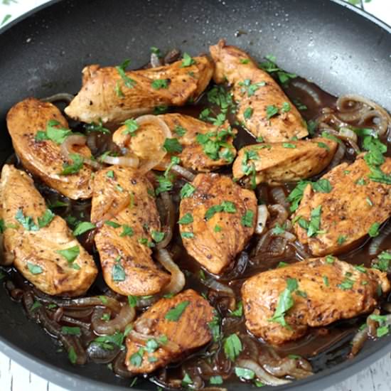 Easy Balsamic Skillet Chicken