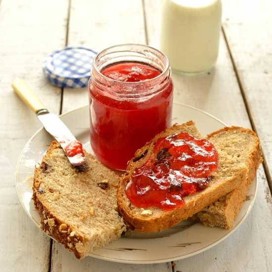 Plum And Amaretto Jam