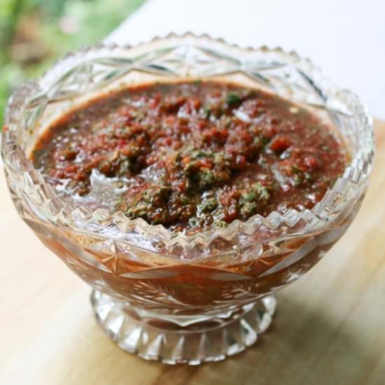 Sofrito- A Spanish Seasoning Base