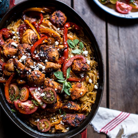 One-Pot Greek Oregano Chicken