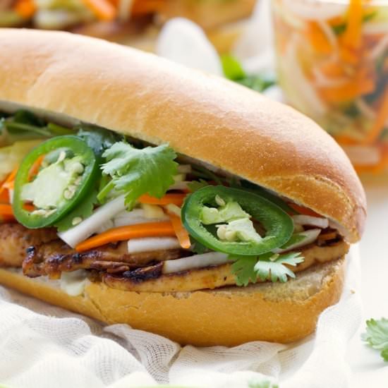 Vietnamese Chicken Sandwich