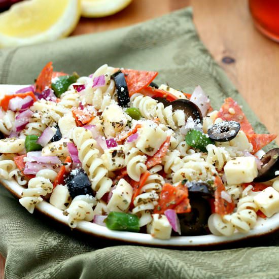Pasta Salad with Homemade Dressing