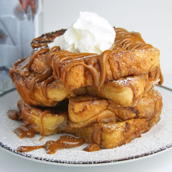 Dulce de Leche French Toast