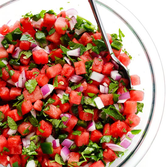 Watermelon Salsa