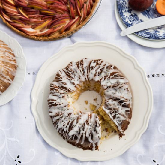 Lemon and Lavender Yogurt Cake
