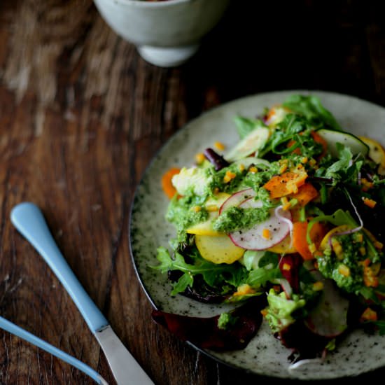All Radish Salad