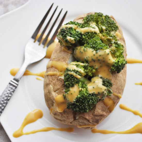 honey mustard broccoli baked potato