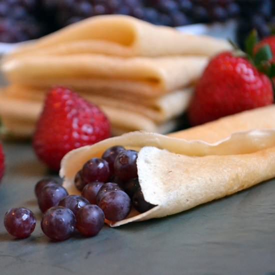 “faba”ulous simple vegan crepes