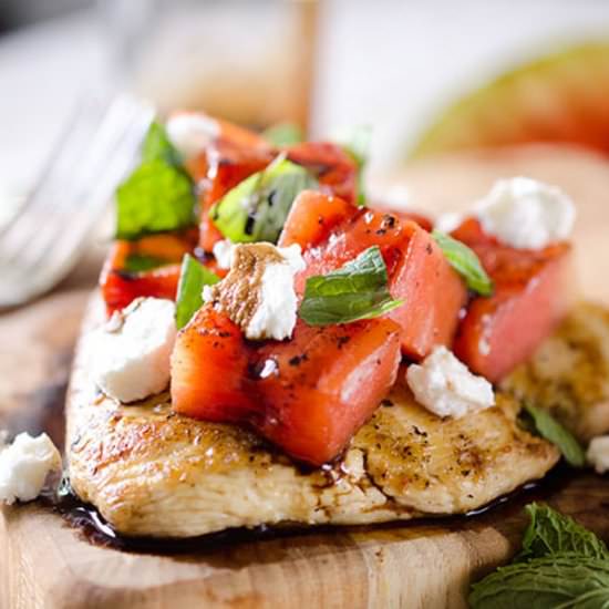 Watermelon & Balsamic Chicken