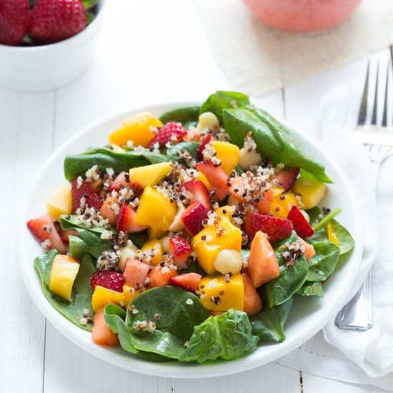 Strawberry Tropical Fruit Salad