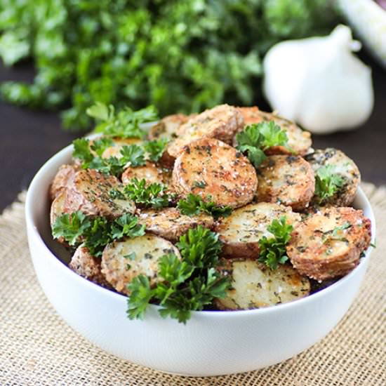 Parmesan Herb Roasted Potatoes