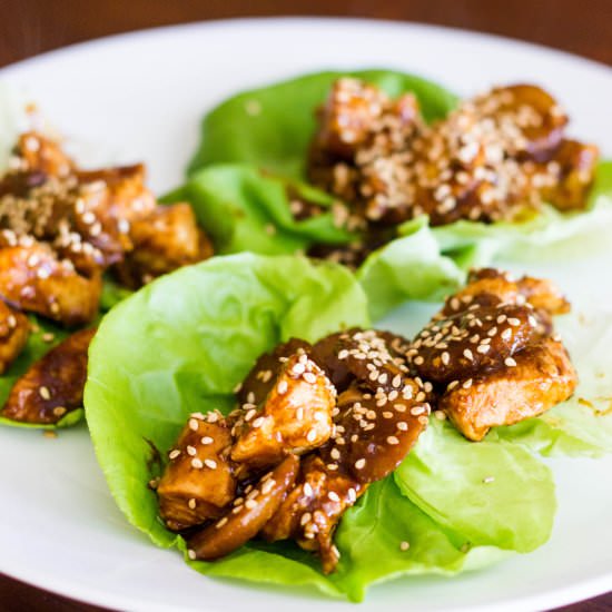 Chicken Lettuce Wraps