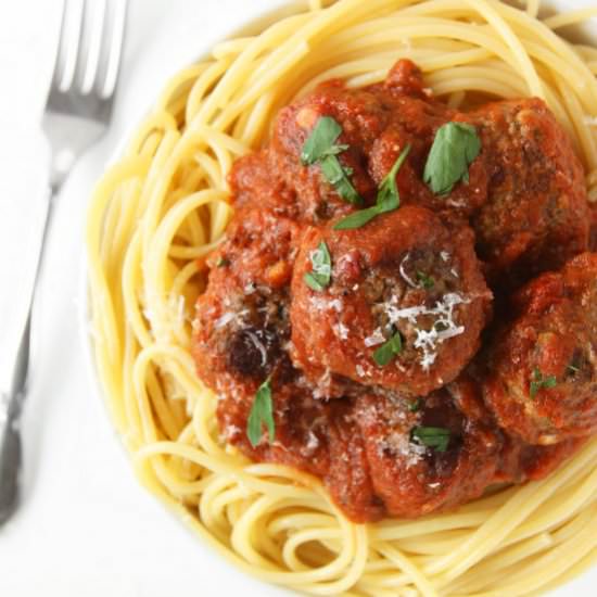 Classic Spaghetti and Meatballs