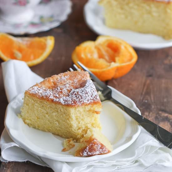 Orange Almond Butter Cake