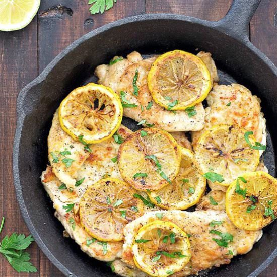 5 Ingredient Lemon Chicken