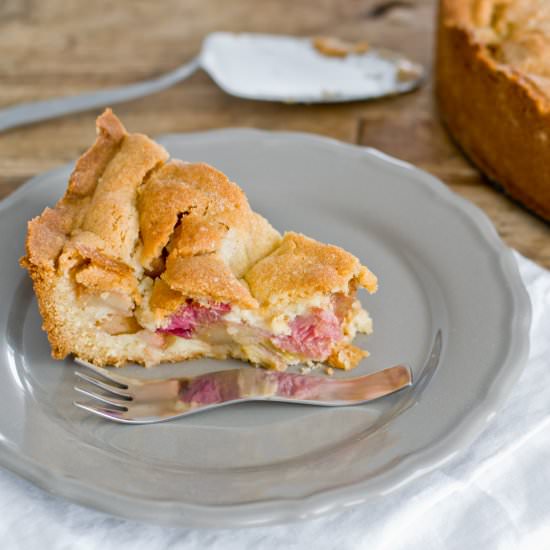Rhubarb Apple Pie