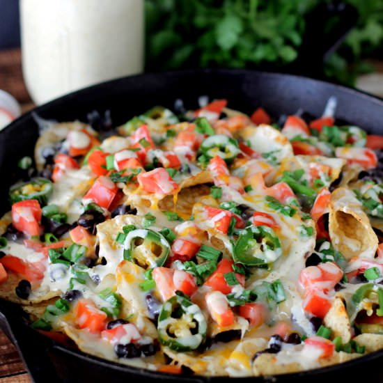 Jalapeno Ranch Loaded Nachos