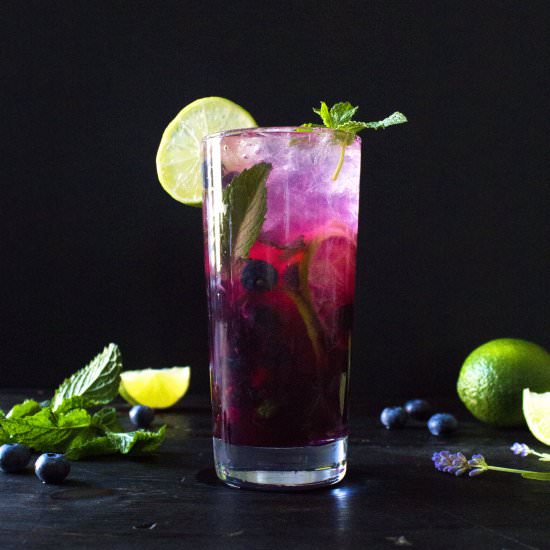 Blueberry-Lavender Fauxito