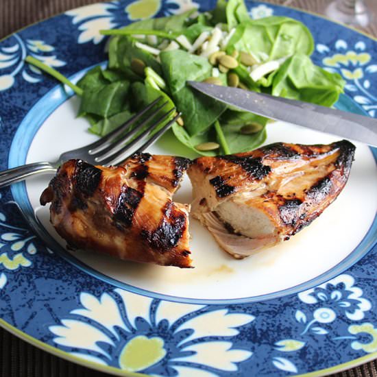 Juicy Grilled Chicken Breasts