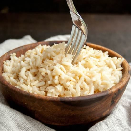 Perfectly Fluffy Brown Rice