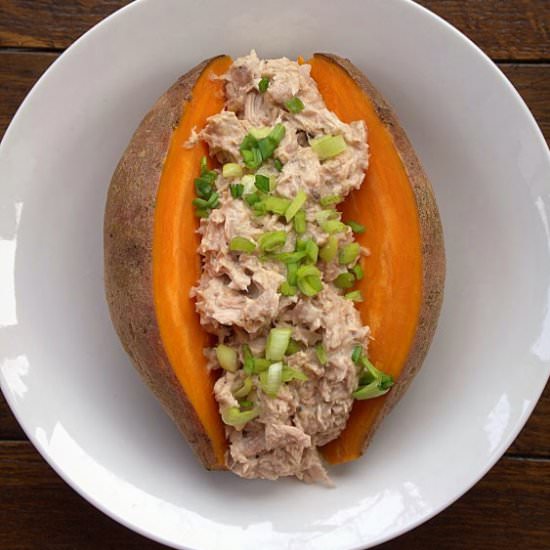 Sweet Potato with Tuna
