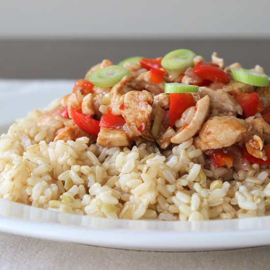 Balsamic and Sweet Chili Chicken