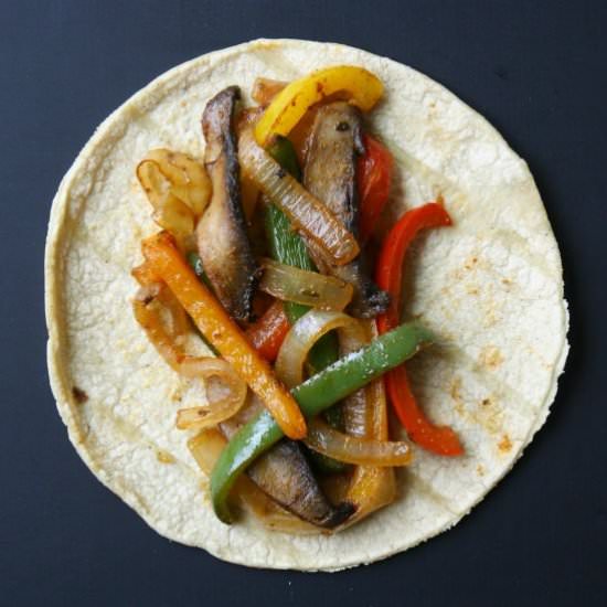 Portobello Fajitas
