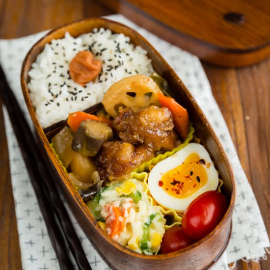 Sweet and Sour Chicken Bento