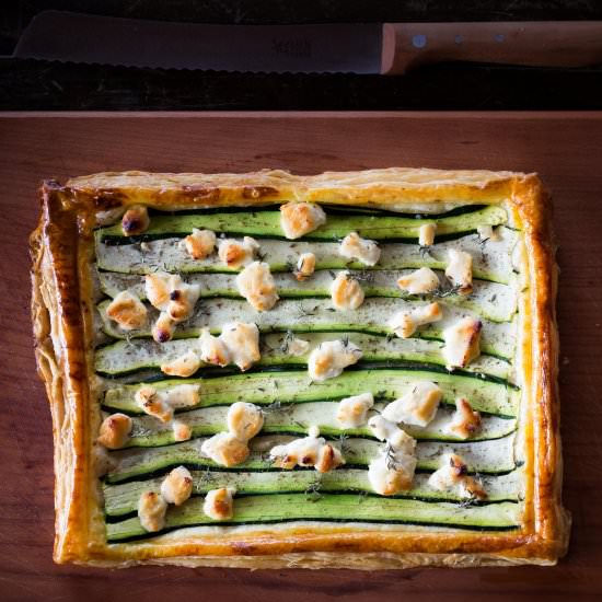 Zucchini Tart (in Dutch)