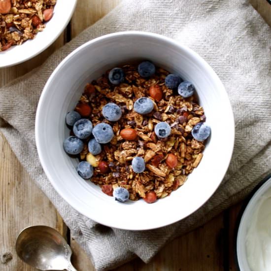Peanut Lovers Chocolate Granola