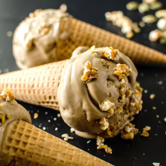 Vegan Spiced Coconut Ice Cream