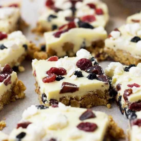 Eton Mess Fridge Cake